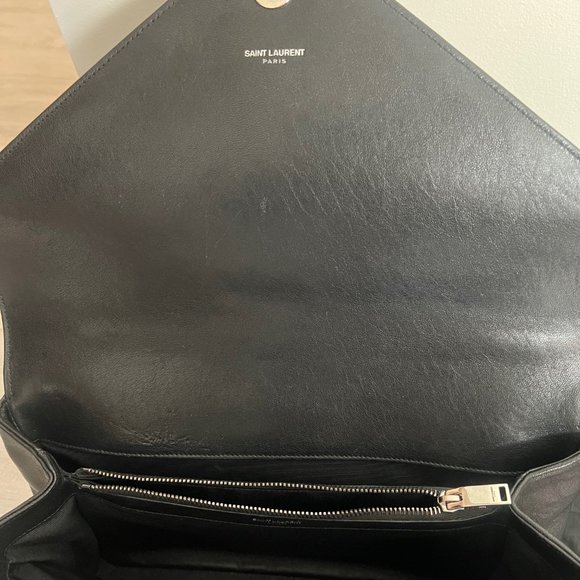 Saint Laurent black quilted large college shoulder bag - Picture 8 of 8